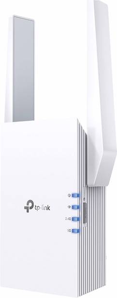 TP-Link RE605X WiFi Range Extender 2.4 GHz, 5 GHz 1800 Mbps Wifi Speed Dual Band External Antenna Ethernet (Cable Broadband)