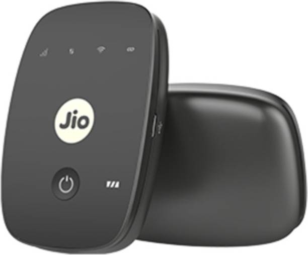 JioFi JIO FI2 M2S 4G 2.4GHZ 150 Mbps Wifi Data Card 4G Router 2.4 GHz 150 Mbps Wifi Speed Dual Band Internal Antenna MiFi (Sim Based)