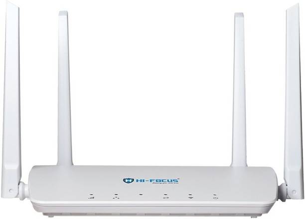 HI-FOCUS LTE 4G ROUTER/Support 5G Sim/Output 4G/2.4Ghz, Plug and Play/Long Range coverage 4G Router 2.4 GHz 150 Mbps Wifi Speed Single Band External Antenna Access Point Mode, Ethernet (Cable Broadband)