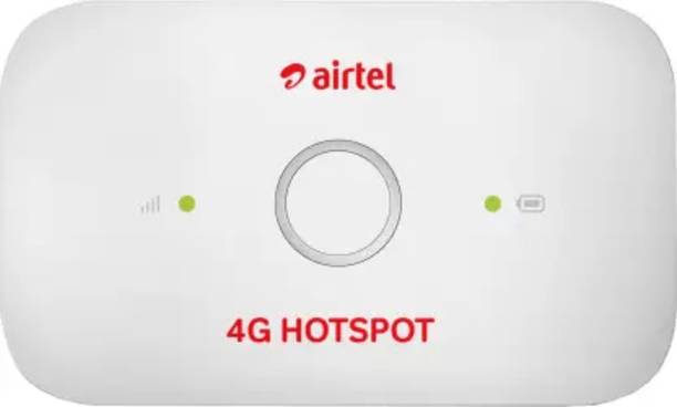 Airtel 5573 UNLOCK 4G Router 2.4 GHz 21 Mbps Wifi Speed Single Band Internal Antenna MiFi (Sim Based)