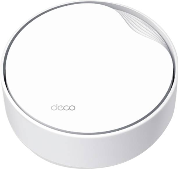 TP-Link Deco X50-PoE(1-pack) Mesh Router 2.4 GHz, 5 GHz 3000 Mbps Wifi Speed Dual Band Internal Antenna Ethernet (Cable Broadband)