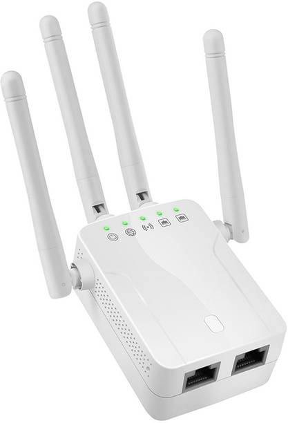 MARS WiFi Range Extender for Home | 300Mbps, 2500 SQ FT Coverage, 20 Devices WiFi Range Extender 2.4 GHz 300 Mbps Wifi Speed Dual Band External Antenna Access Point Mode