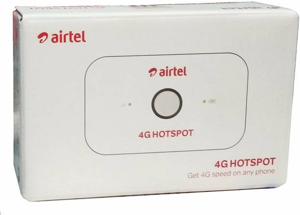 Airtel E5573s-606 4g Wifi Hotspot Other Network Not Supported 4G Router 2.4 GHz 150 Mbps Wifi Speed Single Band Internal Antenna MiFi (Sim Based)