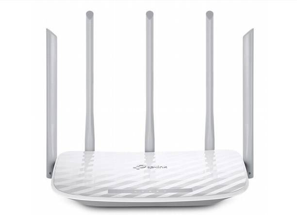 TP-Link Archer c60(us) Wireless Router 5 GHz, 2.4 GHz 1350 Mbps Wifi Speed Dual Band External Antenna Ethernet (Cable Broadband)