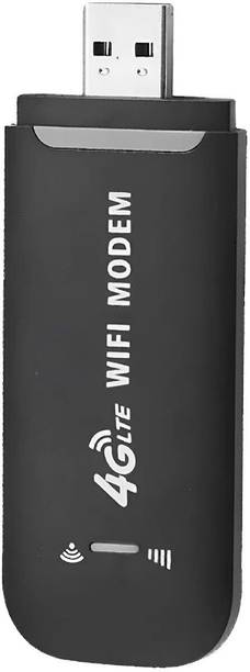 MARS Portable 4G Dongle: Plug & Play, Unlimited Access 4G Router 2.4 GHz 150 Mbps Wifi Speed NA Internal Antenna MiFi (Sim Based)