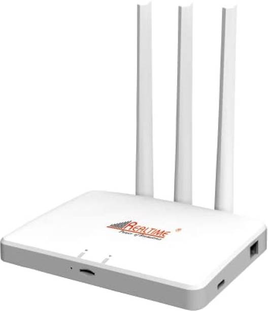 Realtime Router 5G Router 2.4 GHz 100 Mbps Wifi Speed Single Band Internal & External Antenna MiFi (Sim Based)
