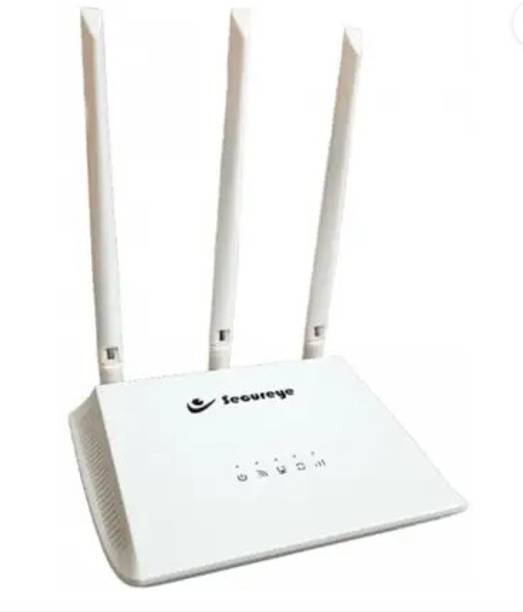 SECUREYE N150 WI-FI WITH THREE ANTENNA 4G Router 2.4 GHz 150 Mbps Wifi Speed Single Band Internal & External Antenna MiFi (Sim Based)