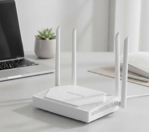 DIGISOL DG-GR6821AC – FTTH XPON ONU 1200 Mbps Wi-Fi Router with 1 PON, 2 GE Port Gaming Router 2.1 GHz, 5 GHz 1200 Mbps Wifi Speed Dual Band External Antenna ADSL (Telephone), Access Point Mode, Both (Ethernet and ADSL), Ethernet (Cable Broadband), VDSL