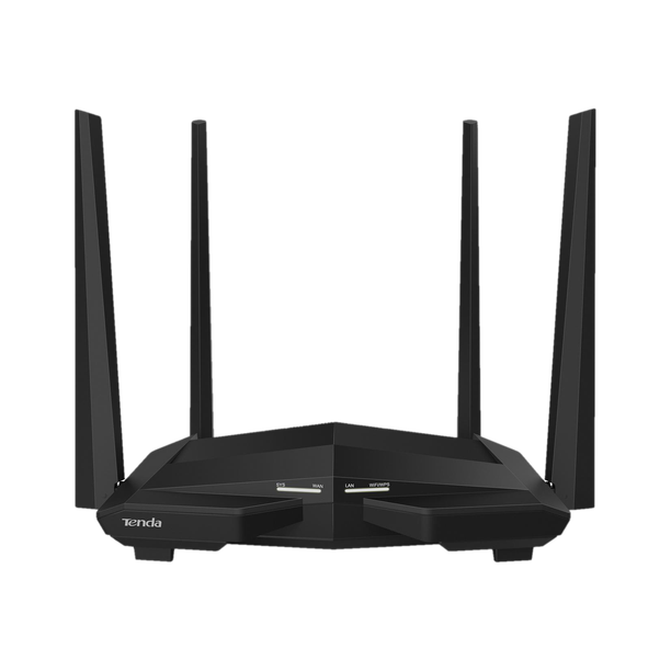 TENDA AC10 AC1200 Gigabit Wireless Router 5 GHz, 2.4 GHz 1200 Mbps Wifi Speed Dual Band External Antenna Ethernet (Cable Broadband)
