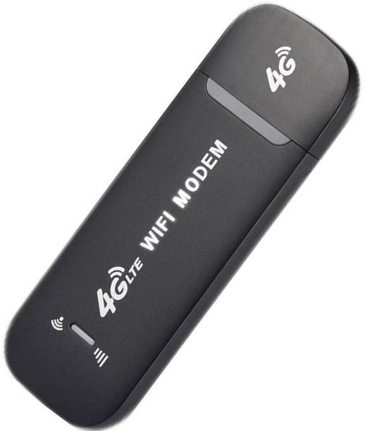 MARS Take Your Wi-Fi with You: 4G Portable Dongle for All Devices 4G Router 2.4 GHz 150 Mbps Wifi Speed NA Internal Antenna MiFi (Sim Based)