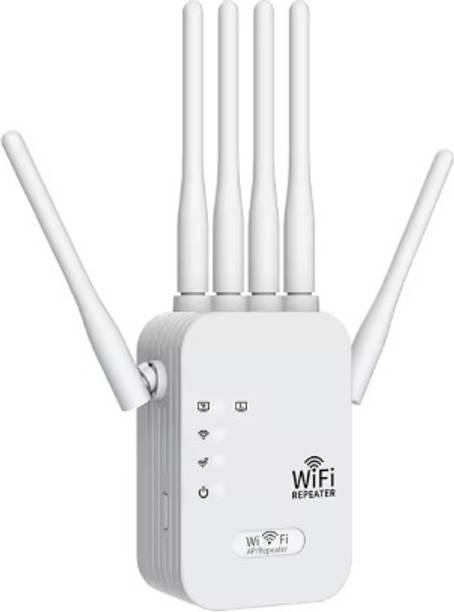 MARS Indoor High Speed Wifi Booster 6-Antenna WiFi Range Extender 2.4 GHz, 5 GHz 300 Mbps Wifi Speed Dual Band External Antenna Access Point Mode