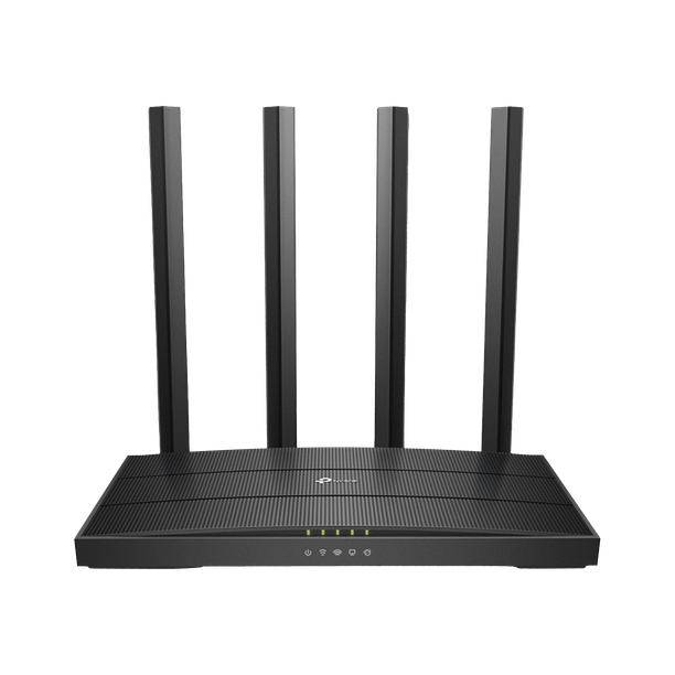 TP-Link Archer C6 MU-MIMO Gigabit Wireless Router 2.4 GHz, 5 GHz 1200 Mbps Wifi Speed Dual Band External Antenna Ethernet (Cable Broadband)