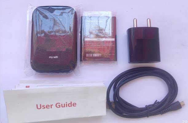 my wifi BMF-422 4G WIFI HOTSPOT SUPPORT only airtel SIM OTHER NETWORK NOT SUPPORTED 4G Router 2.4 GHz 150 Mbps Wifi Speed Single Band Internal Antenna MiFi (Sim Based)