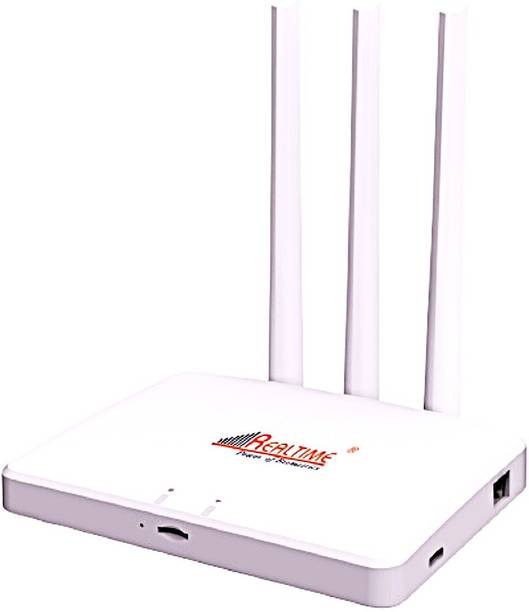 Realtime Wifi Router 5G with Free Adapter Router 2.4 GHz 100 Mbps Wifi Speed Single Band External Antenna MiFi (Sim Based)