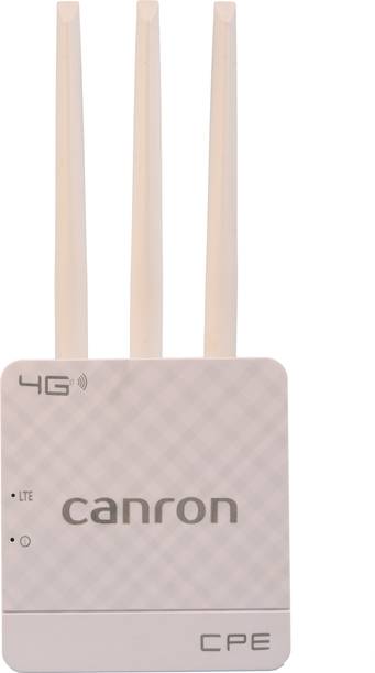 CANRON CPE MT-300H 300Mbps Wireless 4G LTE, Wi-Fi 300H, Plug and Play, Parental Controls, Guest Network, with Micro SIM Card Slot, WiFi Router 4G Router 2.4 GHz, 5 GHz 300 Mbps Wifi Speed Dual Band External Antenna NA