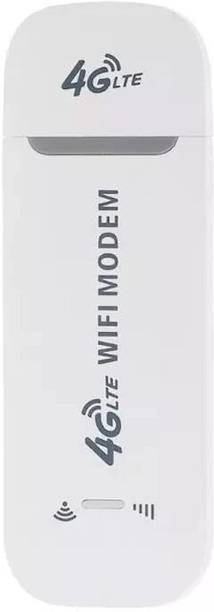 DAZHWA 4G LTE WiFi USB Dongle All-SIM Portable Modem High-Speed Net Connect 10 Devices 150 Mbps Data Card ,Calls not Supported