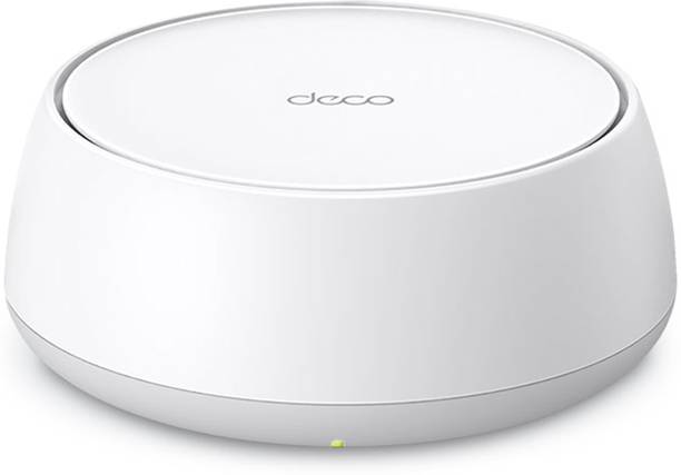TP-Link Deco BE25(1-pack) BE5000 Whole Home Mesh WiFi 7 System Mesh Router 2.4 GHz, 5 GHz 5000 Mbps Wifi Speed Dual Band Internal Antenna Ethernet (Cable Broadband)