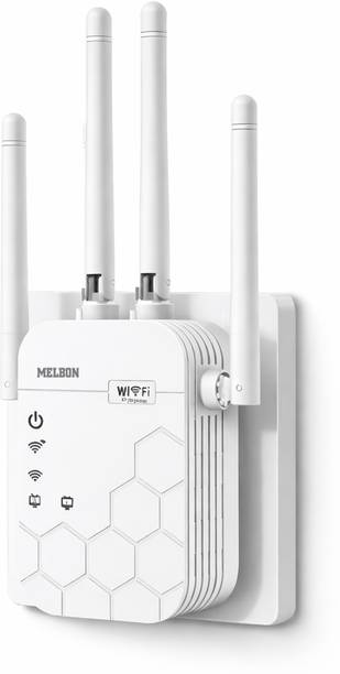 Melbon WiFi. Extender. Up to 300Mbps WiFi Repeater WiFi Range Extender 2.4 GHz 300 Mbps Wifi Speed Dual Band External Antenna Ethernet (Cable Broadband)