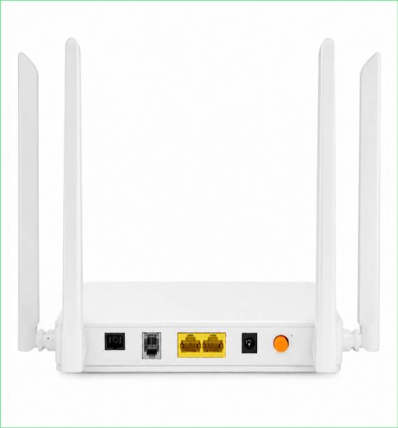 Syrotech WiFi Xpon ONT – S-XPON-2010-WDONTA 47 Wireless Router 2.4 GHz 1200 Mbps Wifi Speed Dual Band External Antenna Ethernet (Cable Broadband)