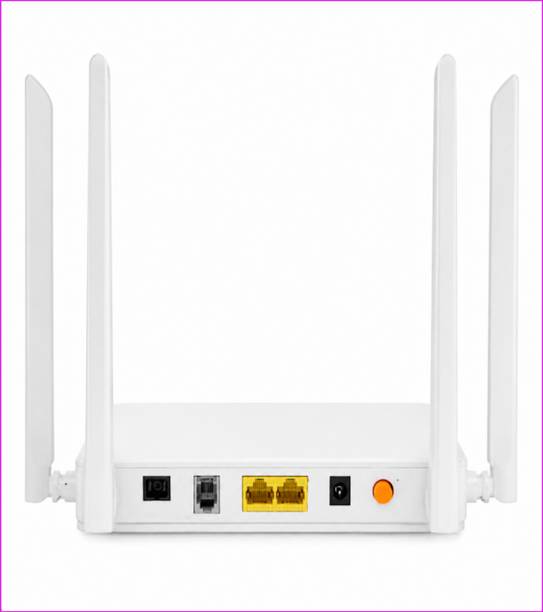 Syrotech SY-GPON-2010-WADONT 12 Wireless Router 2.4 GHz, 5 GHz 1200 Mbps Wifi Speed Dual Band External Antenna Ethernet (Cable Broadband)