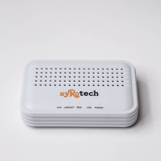 Syrotech XPON (EPON + GPON) ONU Modem for Fiber Broadband Connection | 1024 Mbps Wireless Router