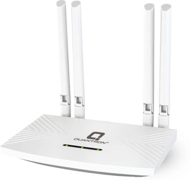 Quantron QWR-4G01 4G/5G SIM COMPATIBLE Router 2.1 GHz 300 Mbps Wifi Speed Dual Band External Antenna MiFi (Sim Based)