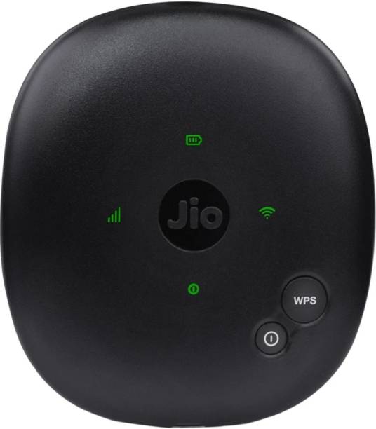 JioFi Router JMR 1140 4G Router 2.4 GHz 150 Mbps Wifi Speed Tri Band Internal Antenna MiFi (Sim Based)