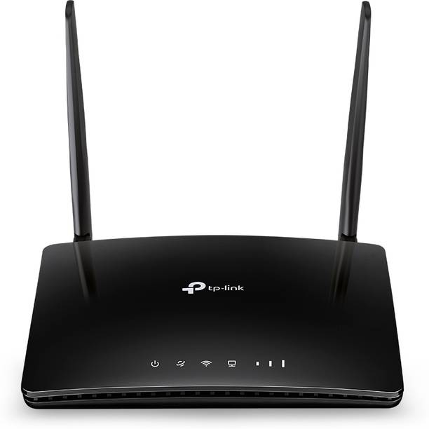 TP-Link Archer MR200 AC750 Wireless Dual Band 4G LTE Router 4G Router 2.4 GHz, 5 GHz 750 Mbps Wifi Speed Dual Band External Antenna MiFi (Sim Based)