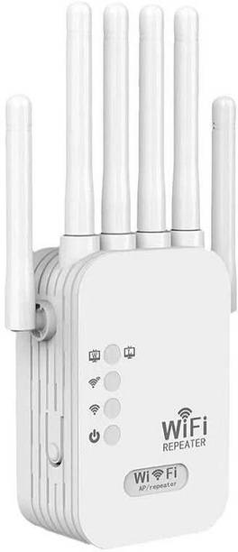MARS Wireless Range Extender, Wi-Fi Extender, Wi-Fi Hotspot with 6 Antenna 800+ Mbps WiFi Range Extender 5 GHz 867 Mbps Wifi Speed Dual Band External Antenna Access Point Mode