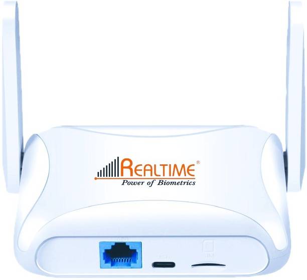 Realtime W8+ 4G SIM Based Router 100 Mbps Broadband Alternative 4G Router 2.4 GHz 100 Mbps Wifi Speed Single Band Internal & External Antenna MiFi (Sim Based)