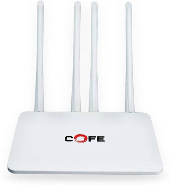 COFE CF-05-CT04 Support Type-C Internet & Power , 32 Device Connect, 4G Router 2.4 GHz 300 Mbps Wifi Speed Single Band External Antenna MiFi (Sim Based)