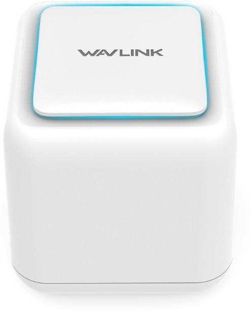 WAVLINK HALO BASE PRO X2 MU-MIMU Gigabit AC1200 Dual Band 5G Whole Home 1 OEM White Box Mesh Router 2.4 GHz 1200 Mbps Wifi Speed Dual Band Internal Antenna Access Point Mode, Ethernet (Cable Broadband)