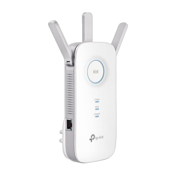 TP-Link RE450 AC WiFi Range Extender 5 GHz, 2.4 GHz 1750 Mbps Wifi Speed Dual Band External Antenna Access Point Mode, Ethernet (Cable Broadband)