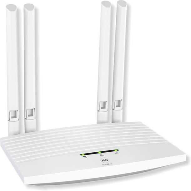 H&H B526 4G Router 2.4 GHz 300 Mbps Wifi Speed Single Band External Antenna MiFi (Sim Based)