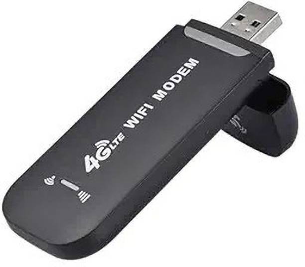 MARS WiFi Data card 4G LTE Wireless USB Dongle Stick with All SIM Network Support 4G Router 2.4 GHz 150 Mbps Wifi Speed Dual Band Internal Antenna MiFi (Sim Based)
