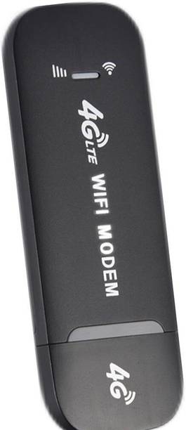 Muvit 4G Portable Dongle for High-Speed, Secure Internet 4G Router 2.4 GHz 150 Mbps Wifi Speed NA Internal Antenna MiFi (Sim Based)