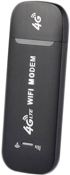 MARS HI-Speed 150Mbps Plug & Play Wireless Wi-Fi Dongle Sim Network 4G, 5G Data Card 4G Router 2.1 GHz 150 Mbps Wifi Speed Dual Band Internal Antenna MiFi (Sim Based)