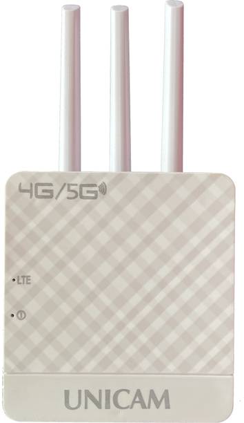 Unicam Systems UC-5G03A(PL) 4G/5G Wireless Router- DVR, NVR,WIFI Camera,Mobile,PC,Laptop 300 Mbps 4G Router