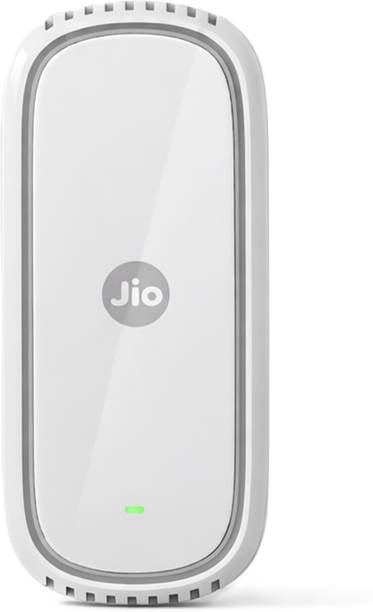 Jio JE6000 WiFi Range Extender 2.4 GHz, 5 GHz 3000 Mbps Wifi Speed Dual Band Internal Antenna Ethernet (Cable Broadband)