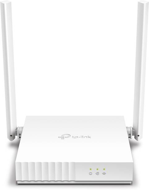 TP-Link TL-WR820N Wireless Router 2.4 GHz 300 Mbps Wifi Speed Single Band External Antenna Ethernet (Cable Broadband)