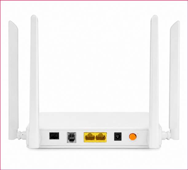 Syrotech SY-GPON-2010-WADONT 21 Wireless Router 2.4 GHz, 5 GHz 1200 Mbps Wifi Speed Dual Band External Antenna Ethernet (Cable Broadband)
