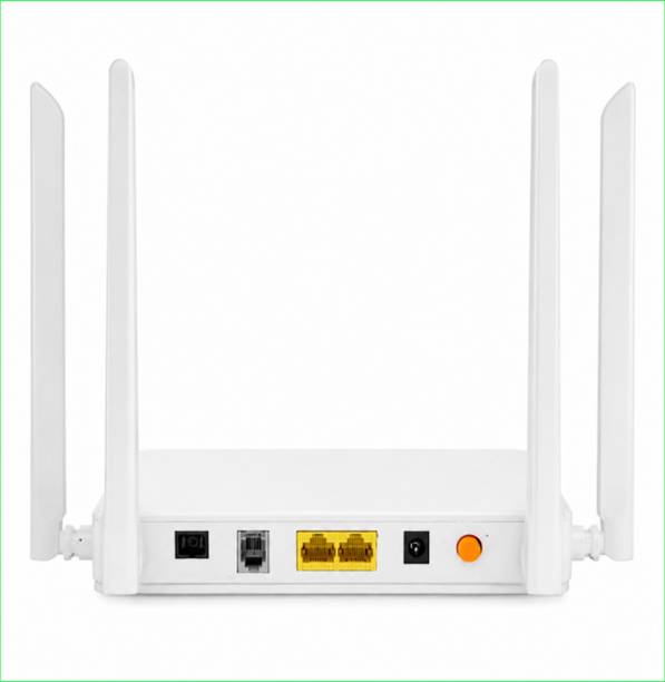 Syrotech WiFi Xpon ONT – S-XPON-2010-WDONTA 37 Wireless Router 2.4 GHz 1200 Mbps Wifi Speed Dual Band External Antenna Ethernet (Cable Broadband)