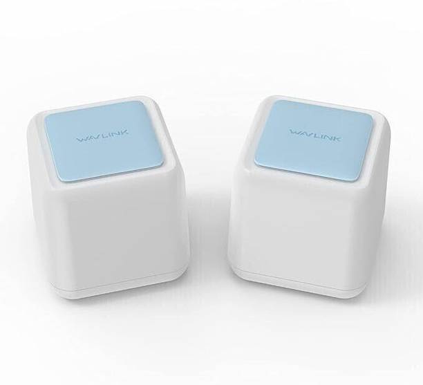 WAVLINK HALO BASE PRO X2 MU-MIMU Gigabit AC 1200 Whole Home Mesh System Dual Band Mesh Router 2.4 GHz, 5 GHz 1200 Mbps Wifi Speed Dual Band Internal Antenna Ethernet (Cable Broadband)