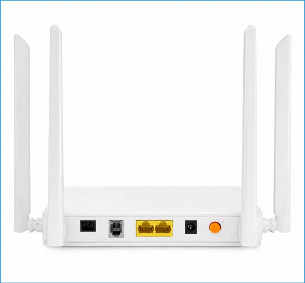 Syrotech WiFi Xpon ONT – S-XPON-2010-WDONTA 35 Wireless Router 2.4 GHz 1200 Mbps Wifi Speed Dual Band External Antenna Ethernet (Cable Broadband)