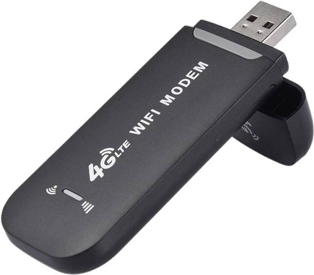 GIANAC 4G LTE Wireless WiFi USB Dongle with All SIM Network Support | Plug & Play 150 Mbps Data Card ,Calls not Supported