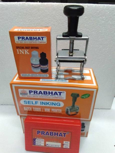 Prabhat Label Stamping Machine (BATCH No. DATE MRP EXP. Printing) Manual