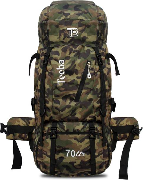 Zikki travel bag for men tourist bag backpack for hiking trekking camping Rucksack  - 70 L