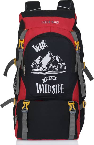 LIKER BAG (Expandable) 65-L Travel Backpack For Outdoor Sport Hiking Trekking Bag Camping Rucksack Duffel Without Wheels