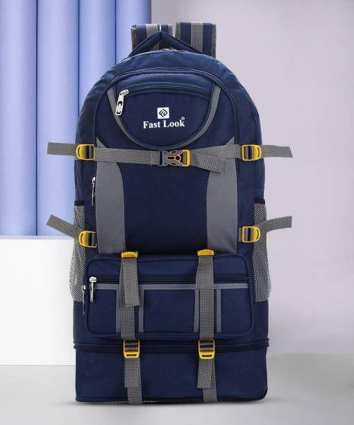 Fast look Travel Rucksack Backpack for Sport Camping Hiking Trekking Bag-Blue
