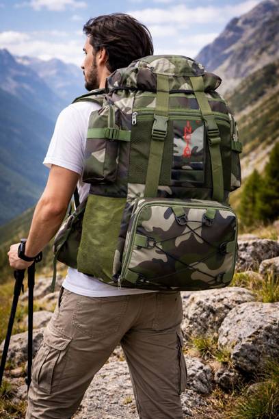 Croosbow 90L LARGE WATERPROOF RUCKSACK FOR HIKING TRAVAL TREKKING BAG Rucksack  - 90 L